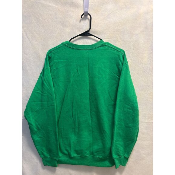 Teenage Mutant Ninja Turtles Green Holiday Sweatshirt M Nickelodeon 50% Cotton 5 - Picture 7 of 7